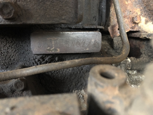 เครื่องแมคโค MITSUBISHI 6D15-T ติดดี ฿60000-