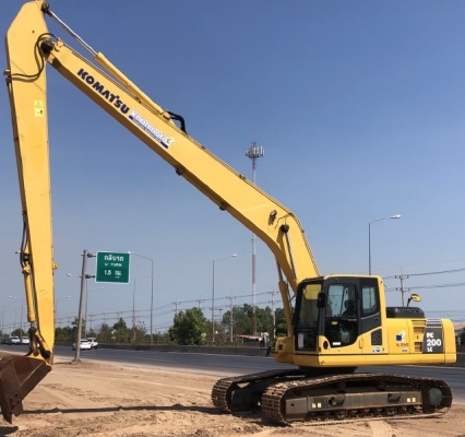 ขายรถขุด KOMATSU PC200LC-8 อาร์มยาวพิเศษ 15 เมตร นำเข้าเองจากญี่ปุ่น สภาพสวยพร้อมใช้งาน มีVDOการทำงา