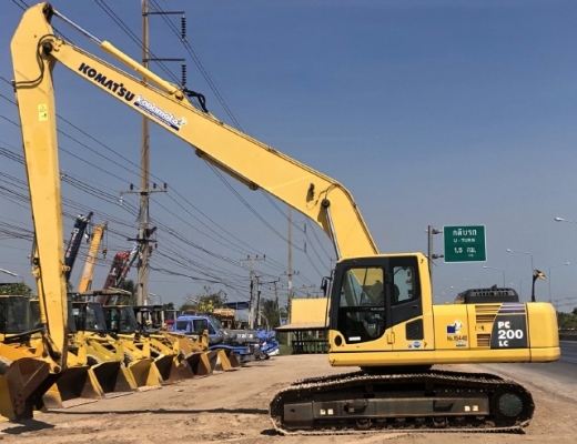 ขายรถขุด KOMATSU PC200LC-8 อาร์มยาวพิเศษ 15 เมตร นำเข้าเองจากญี่ปุ่น สภาพสวยพร้อมใช้งาน มีVDOการทำงา