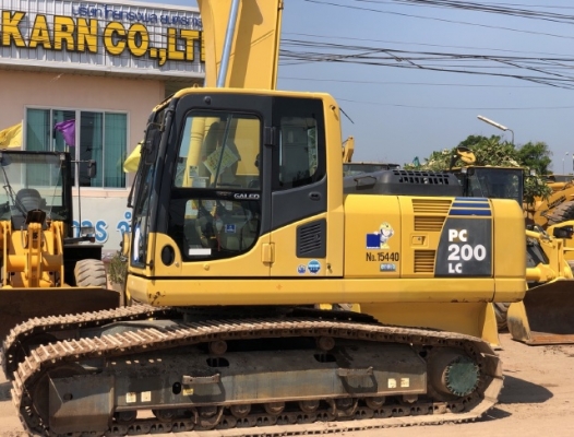 ขายรถขุด KOMATSU PC200LC-8 อาร์มยาวพิเศษ 15 เมตร นำเข้าเองจากญี่ปุ่น สภาพสวยพร้อมใช้งาน มีVDOการทำงา