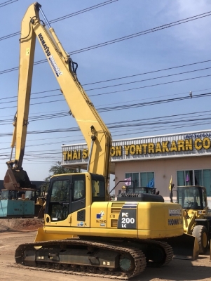 ขายรถขุด KOMATSU PC200LC-8 อาร์มยาวพิเศษ 15 เมตร นำเข้าเองจากญี่ปุ่น สภาพสวยพร้อมใช้งาน มีVDOการทำงา