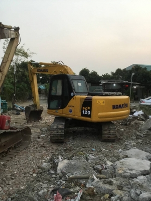 KOMATSU PC120-6 ไมล์8000กว่า ชม.ไฟเต็ม แอร์เย็น เอกสารเล่มทะเบียน