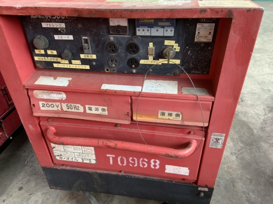 ขายเครื่องปั่นไฟเชื่อมในตัวมือสองจากญี่ปุ่นสภาพเดิมๆสวยๆ ราคาไม่แรง