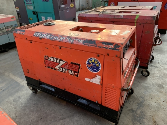 ขายเครื่องปั่นไฟเชื่อมในตัวมือสองจากญี่ปุ่นสภาพเดิมๆสวยๆ ราคาไม่แรง