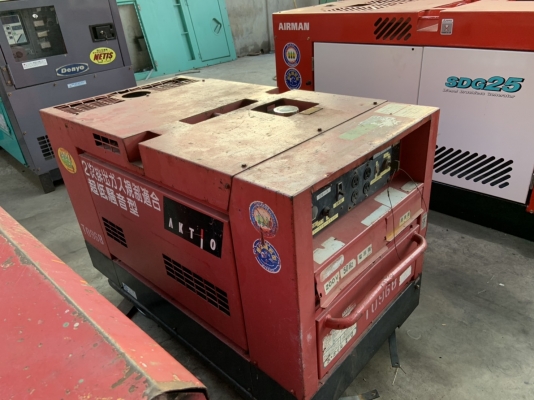 ขายเครื่องปั่นไฟเชื่อมในตัวมือสองจากญี่ปุ่นสภาพเดิมๆสวยๆ ราคาไม่แรง