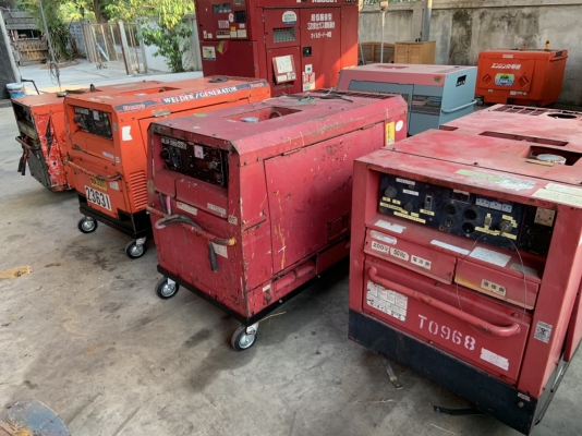ขายเครื่องปั่นไฟเชื่อมในตัวมือสองจากญี่ปุ่นสภาพเดิมๆสวยๆ ราคาไม่แรง