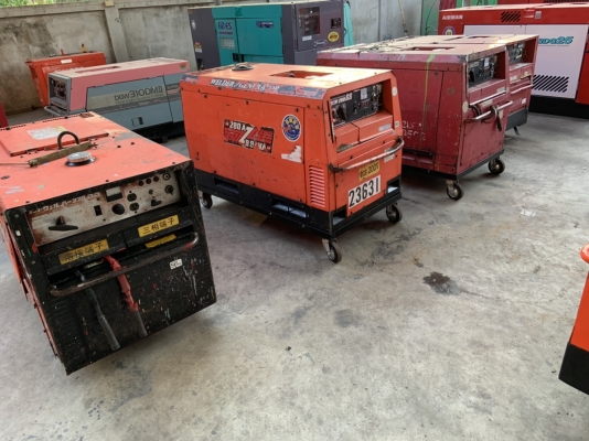 ขายเครื่องปั่นไฟเชื่อมในตัวมือสองจากญี่ปุ่นสภาพเดิมๆสวยๆ ราคาไม่แรง