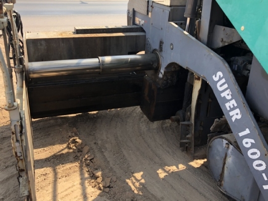 ขายรถปูยาง VOGELE SUPER1600-1 (ขนาด 8 เมตร) ปี 2005 นำเข้าเองจากญี่ปุ่น สภาพสวยพร้อมใช้งาน มีVDOการทำงานครับ ขายรถปูยาง VOGELE SUPER1600-1 (ขนาด 8 เมตร) ปี 2005 นำเข้าเองจากญี่ปุ่น สภาพสวยพร้อมใช้งาน มีVDOการทำงานครับ