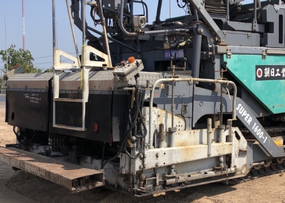 ขายรถปูยาง VOGELE SUPER1600-1 (ขนาด 8 เมตร) ปี 2005 นำเข้าเองจากญี่ปุ่น สภาพสวยพร้อมใช้งาน มีVDOการทำงานครับ ขายรถปูยาง VOGELE SUPER1600-1 (ขนาด 8 เมตร) ปี 2005 นำเข้าเองจากญี่ปุ่น สภาพสวยพร้อมใช้งาน มีVDOการทำงานครับ