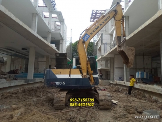 ขาย!! &gt;&gt;&gt; Komatsu PC120 รุ่น 5 สภาพพร้อมใช้งาน รถสวยๆ &lt;&lt;&lt; เบอร์ติดต่อ 098-7155789 086-4631102