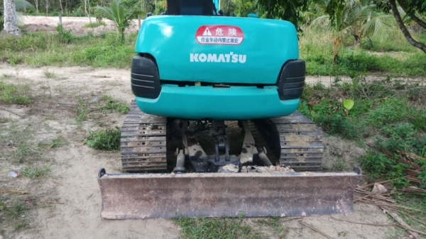 KOMATSU PC45-1 ปั้มนิ้ว สไลใบมีดได้ เอกสารอินวอย สภาพสวย