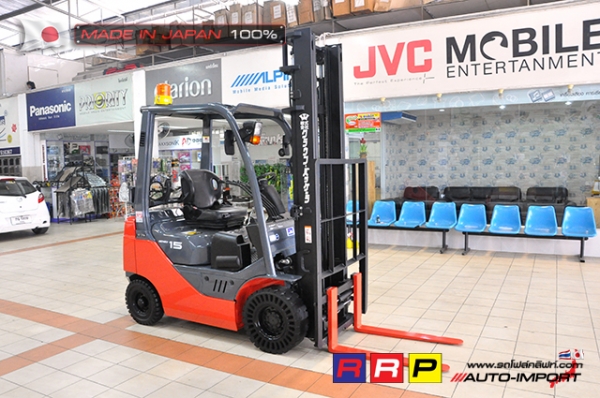 ขายรถโฟล์คลิฟท์มือสอง TOYOTA รุ่น 8FG15-30604 นำเข้าจากประเทศญี่ปุ่น 100\% ไม่เคยใช้งานในไทย ขายรถโฟล์คลิฟท์มือสอง TOYOTA รุ่น 8FG15-30604 นำเข้าจากประเทศญี่ปุ่น 100\% ไม่เคยใช้งานในไทย