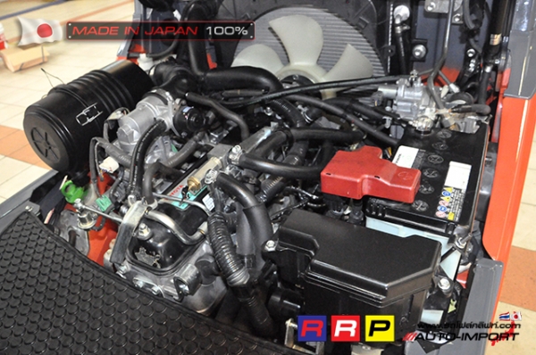 ขายรถโฟล์คลิฟท์มือสอง TOYOTA รุ่น 8FG15-30604 นำเข้าจากประเทศญี่ปุ่น 100\% ไม่เคยใช้งานในไทย
