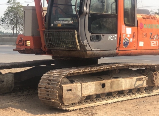 ขายรถขุด HITACHI ZX120 หัวแม่เหล็ก รถนอกนำเข้าเองจากญี่ปุ่น สภาพสวยพร้อมใช้ มีVDOการทำงานครับ