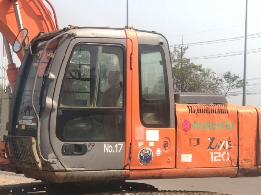 ขายรถขุด HITACHI ZX120 หัวแม่เหล็ก รถนอกนำเข้าเองจากญี่ปุ่น สภาพสวยพร้อมใช้ มีVDOการทำงานครับ