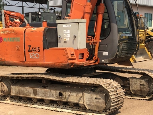 ขายรถขุด HITACHI ZX120 หัวแม่เหล็ก รถนอกนำเข้าเองจากญี่ปุ่น สภาพสวยพร้อมใช้ มีVDOการทำงานครับ