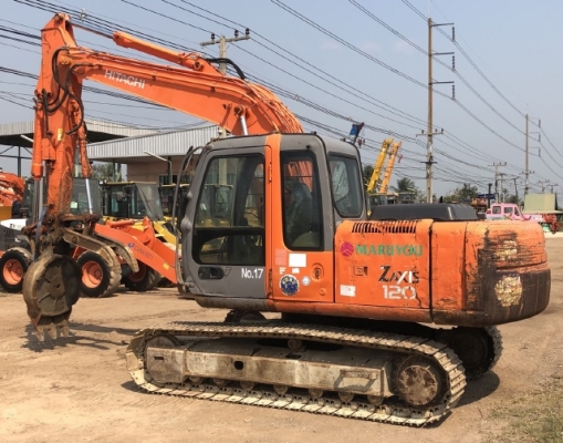ขายรถขุด HITACHI ZX120 หัวแม่เหล็ก รถนอกนำเข้าเองจากญี่ปุ่น สภาพสวยพร้อมใช้ มีVDOการทำงานครับ ขายรถขุด HITACHI ZX120 หัวแม่เหล็ก รถนอกนำเข้าเองจากญี่ปุ่น สภาพสวยพร้อมใช้ มีVDOการทำงานครับ
