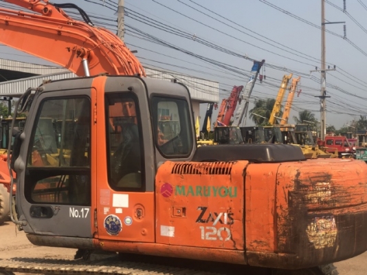 ขายรถขุด HITACHI ZX120 หัวแม่เหล็ก รถนอกนำเข้าเองจากญี่ปุ่น สภาพสวยพร้อมใช้ มีVDOการทำงานครับ