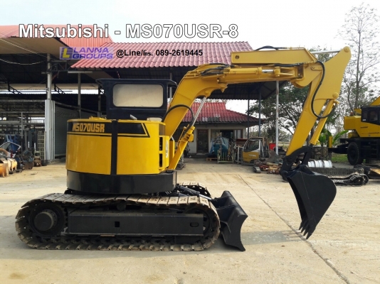 ขายรถขุดMitsubishi - MS070USR-8 ขนาดเทียบเท่ารถPC55-60 รถเดิมๆเก่านอกเลขชั่วโมงน้อย เครื่องยนต์มิตซูบิชิ4DQ5 จำนวน4สูบ ,คอนโทรลลูกหมาก, ปั๊มเฟือง 3 ตอน, แทรคเหล็ก,ใบมีดดัน รถเดิมๆเก่านอก, มีเอกสาร, ยังไม่เคยใช้งานในไทย ขายรถขุดMitsubishi - MS070USR-8 ขนาดเทียบเท่ารถPC55-60 รถเดิมๆเก่านอกเลขชั่วโมงน้อย เครื่องยนต์มิตซูบิชิ4DQ5 จำนวน4สูบ ,คอนโทรลลูกหมาก, ปั๊มเฟือง 3 ตอน, แทรคเหล็ก,ใบมีดดัน รถเดิมๆเก่านอก, มีเอกสาร, ยังไม่เคยใช้งานในไทย