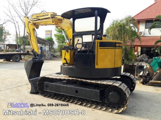 ขายรถขุดMitsubishi - MS070USR-8 ขนาดเทียบเท่ารถPC55-60 รถเดิมๆเก่านอกเลขชั่วโมงน้อย เครื่องยนต์มิตซูบิชิ4DQ5 จำนวน4สูบ ,คอนโทรลลูกหมาก, ปั๊มเฟือง 3 ตอน, แทรคเหล็ก,ใบมีดดัน รถเดิมๆเก่านอก, มีเอกสาร, ยังไม่เคยใช้งานในไทย ขายรถขุดMitsubishi - MS070USR-8 ขนาดเทียบเท่ารถPC55-60 รถเดิมๆเก่านอกเลขชั่วโมงน้อย เครื่องยนต์มิตซูบิชิ4DQ5 จำนวน4สูบ ,คอนโทรลลูกหมาก, ปั๊มเฟือง 3 ตอน, แทรคเหล็ก,ใบมีดดัน รถเดิมๆเก่านอก, มีเอกสาร, ยังไม่เคยใช้งานในไทย