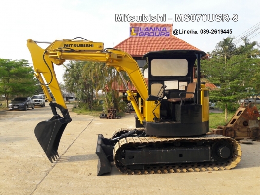 ขายรถขุดMitsubishi - MS070USR-8 ขนาดเทียบเท่ารถPC55-60 รถเดิมๆเก่านอกเลขชั่วโมงน้อย เครื่องยนต์มิตซูบิชิ4DQ5 จำนวน4สูบ ,คอนโทรลลูกหมาก, ปั๊มเฟือง 3 ตอน, แทรคเหล็ก,ใบมีดดัน รถเดิมๆเก่านอก, มีเอกสาร, ยังไม่เคยใช้งานในไทย ขายรถขุดMitsubishi - MS070USR-8 ขนาดเทียบเท่ารถPC55-60 รถเดิมๆเก่านอกเลขชั่วโมงน้อย เครื่องยนต์มิตซูบิชิ4DQ5 จำนวน4สูบ ,คอนโทรลลูกหมาก, ปั๊มเฟือง 3 ตอน, แทรคเหล็ก,ใบมีดดัน รถเดิมๆเก่านอก, มีเอกสาร, ยังไม่เคยใช้งานในไทย
