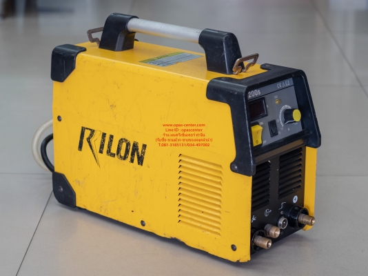 เครื่องเชื่อมอาร์กอน 200 A ยี่ห้อ Rilon รุ่น TIG200S สภาพดี มีสายเชื่อมอาร์กอนและเกย์วัด เครื่องเชื่อมอาร์กอน 200 A ยี่ห้อ Rilon รุ่น TIG200S สภาพดี มีสายเชื่อมอาร์กอนและเกย์วัด