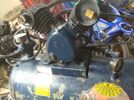 ปั๊มลม2แรง160ลิตรไฟบ้าน