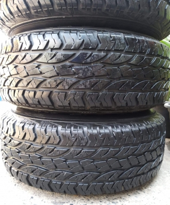 ล้อหยดน้ำ ขอบ16"x9" ออฟ 0 พร้อมยาง AT 265/70/16 ล้อหยดน้ำ ขอบ16"x9" ออฟ 0 พร้อมยาง AT 265/70/16