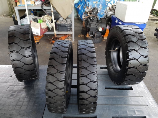 ขายยางลมรถยกโฟล์คลิฟท์ขนาด 600-15 ญี่ปุ่น