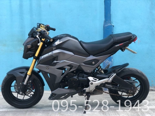 MSX125SF ปี16 ไมล์33,xxx ราคา 27,500 บาท MSX125SF ปี16 ไมล์33,xxx ราคา 27,500 บาท