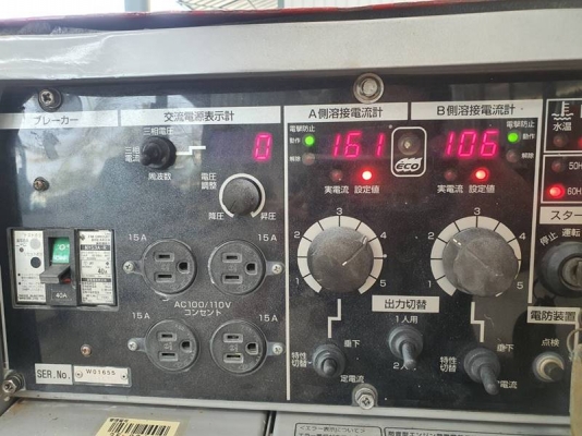 DGW400DMC - เครื่องเชื่อม 2คน และปั่นไฟ Shindaiwa ขนาด 400A 12kva. เครื่องดีเซล by OEK 098-5625920