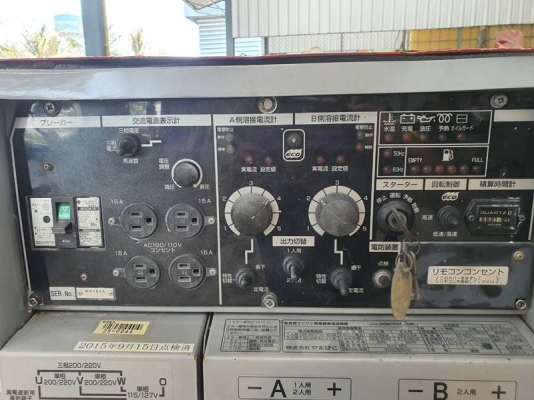 DGW400DMC - เครื่องเชื่อม 2คน และปั่นไฟ Shindaiwa ขนาด 400A 12kva. เครื่องดีเซล by OEK 098-5625920