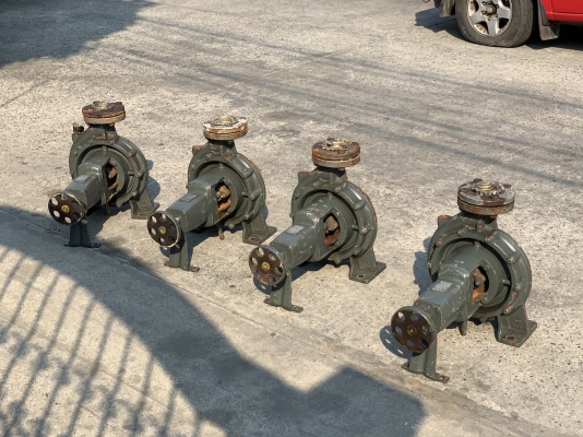 ขายหัวปั๊มน้ำหอยโข่ง Ebara 80x65FSJ ขนาดเข้า 3นิ้ว ออก 2.5นิ้ว made in Japan ใบพัดทองเหลือง สภาพดีสวยเดิมๆ ตัดตู้ หมุนนิ่ม พร้อมใช้งาน มี 4ตัวครับ ราคาตัวละ 8,500 บาท ขายหัวปั๊มน้ำหอยโข่ง Ebara 80x65FSJ ขนาดเข้า 3นิ้ว ออก 2.5นิ้ว made in Japan ใบพัดทองเหลือง สภาพดีสวยเดิมๆ ตัดตู้ หมุนนิ่ม พร้อมใช้งาน มี 4ตัวครับ ราคาตัวละ 8,500 บาท