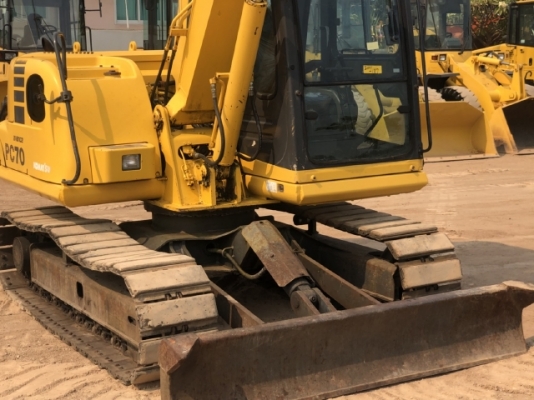 ขายรถขุด KOMATSU PC70-7 รถนอกนำเข้าเองจากญี่ปุ่น สภาพสวยพร้อมใช้ มีVDOการทำงานครับ