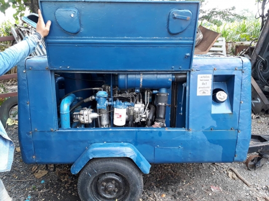 ขายเครื่องปั๊มลม แบบลากจูง Airman PDS175S # ขนาด 7 บาร์ 175cfm เครื่อง ISUZU C240 สภาพดี พร้อมใช้084 ขายเครื่องปั๊มลม แบบลากจูง Airman PDS175S # ขนาด 7 บาร์ 175cfm เครื่อง ISUZU C240 สภาพดี พร้อมใช้084
