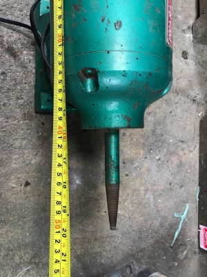 แท่นขัดเพลาแหลม