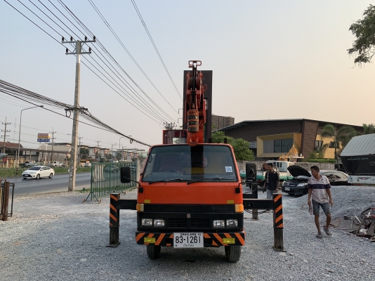 ISUZU NKR 110 เครนไอชิ 3ตัน สูง16เมตร เอกสารครบ/รถพร้อมใช้ครับ