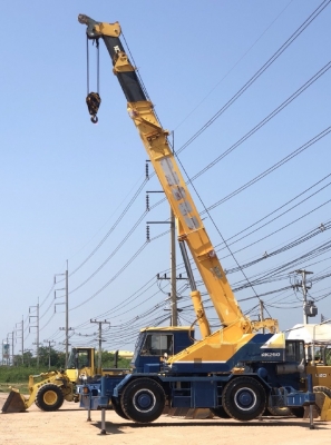 ขายรถเครน KOBELCO RK250 (ขนาด 25 ตัน) นำเข้าเองจากญี่ปุ่น สภาพสวยพร้อมใช้งาน มีVDOการทำงานครับ ขายรถเครน KOBELCO RK250 (ขนาด 25 ตัน) นำเข้าเองจากญี่ปุ่น สภาพสวยพร้อมใช้งาน มีVDOการทำงานครับ