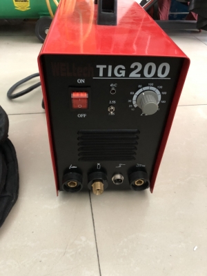 เครื่องเชื่อมอาร์กอน WELtech TIG-200 เครื่องเชื่อมอาร์กอน WELtech TIG-200