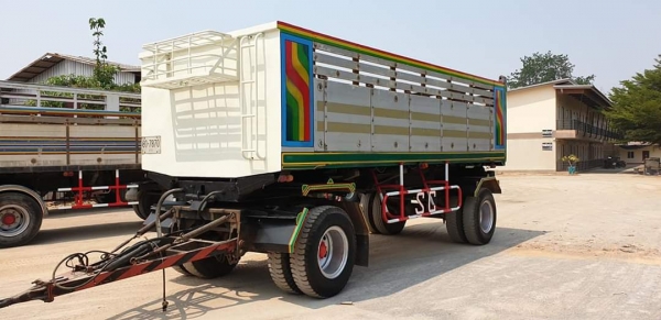 ลูกพ่วงดั้ม 2เพลาอู่ซุ่นชัยปี39 สวย ไม่เคยวิ่งดิน แชซซีสวย ยางดี