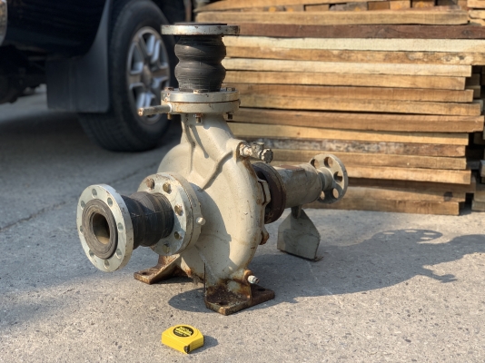 ขายหัวปั๊มน้ำหอยโข่ง Hitachi pump 80x65 x4-55.5 ขนาดเข้า 3นิ้ว ออก 2.5นิ้ว made in Japan ใบพัดทองเหลือง สภาพดีสวยเดิมๆ ตัดตู้ หมุนนิ่ม พร้อมใช้งาน