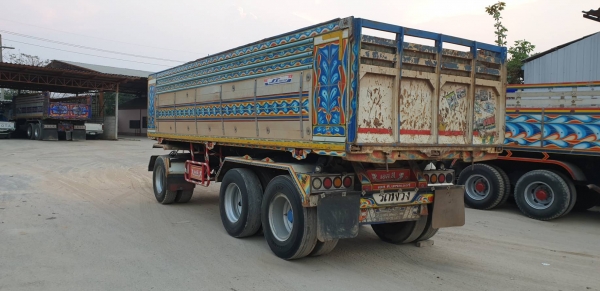 ลูกพ่วงดั้ม 3เพลายาว7เมตรอู่STปี57พื้นสวย ยางดี พร้อมใช้ ราคาเบาๆ ลูกพ่วงดั้ม 3เพลายาว7เมตรอู่STปี57พื้นสวย ยางดี พร้อมใช้ ราคาเบาๆ