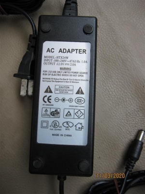 Ac/Dc Adapter 12 V สภาพใช้งานได้ปกติ จำนวน 3 ตัว (มัดรวม) Ac/Dc Adapter 12 V สภาพใช้งานได้ปกติ จำนวน 3 ตัว (มัดรวม)