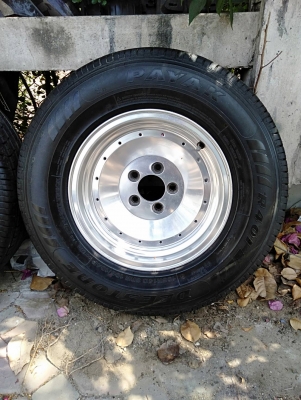 ขายแม็ก Retro 5รู114 ขออบ14 off-32 พร้อมยางใหม่4เส้น