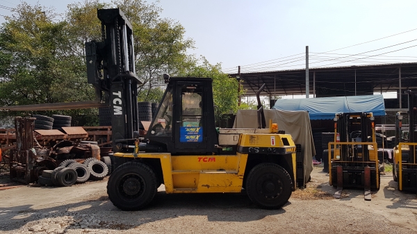 ขายรถยกโฟล์คลิฟท์ TCM ขนาด 11.5 ตัน เสาสูง 3 เมตร ติดตั้งอุปกรณ์พิเศษไซด์ชิฟ (รถนอก ) ญี่ปุ่น ต่อติด 0875571891 นิรุทครับ