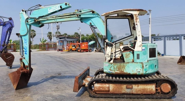 ขายด่วนราคาพิเศษ195,000฿รถแบคโฮมิสซูฮานีคH58เทียบเท่าPC50เครื่องมิสซูตัวใหม่4สูบคอลโทลสั้นปั่มนี้วรถนอกเพิ่งนำเข้ามาใหม่ยังไม่เคยใช้งานในเมืองไทยเลย