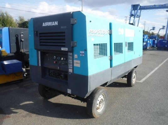 เครื่องปั๊มลม 10บาร์ AIRMAN PDSF530S นำเข้าจากญี่ปุ่น โทร. 080-6565422 (หนิง)