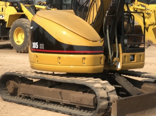 ขายรถขุด CAT 305SR (5,XXX ชั่วโมง) มีลายหัวกระแทก นำเข้าจากญี่ปุ่น สภาพสวยพร้อมใช้งาน มีVDOการทำงานค