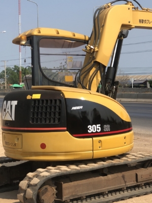 ขายรถขุด CAT 305SR (5,XXX ชั่วโมง) มีลายหัวกระแทก นำเข้าจากญี่ปุ่น สภาพสวยพร้อมใช้งาน มีVDOการทำงานค