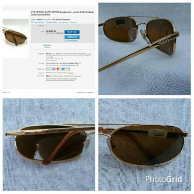 แว่นตาในตำนานที่ยังมีลมหายใจ  อิตาเลียนแฮนด์เมดที่คลาสสิคที่สุด  นอส - มือหนึ่ง (NOS : New Old Stock)  สต็อคเก่าอิตาลีทศวรรษ 1980's  ที่สุดแห่งเลนส์กระจกคริสตัลโพลาไรซ์ 'ออริจินัล เพอร์ซอล สีน้ำตาล'  ขนาดมาตรฐา